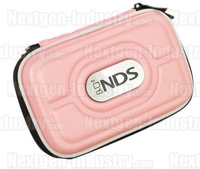 Housse rigide Rose pour Nintendo DS Lite