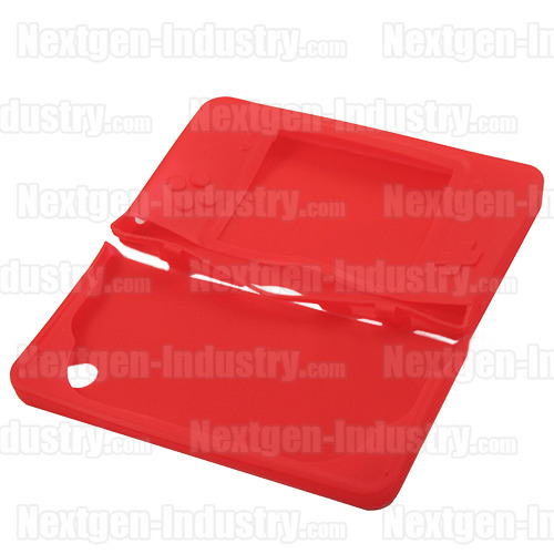 Housse silicone rouge Nintendo DSi