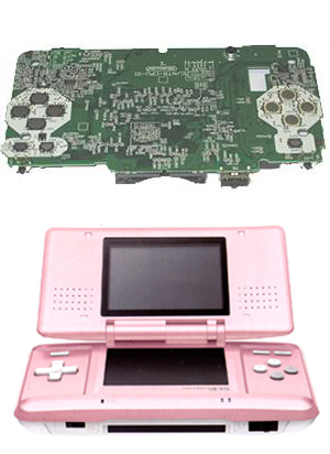 R�paration Carte m�re Nintendo DS Fat