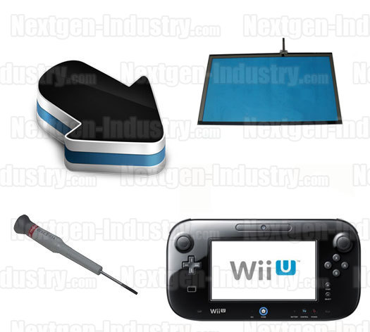 reparation ecran tactile gamepad wii u