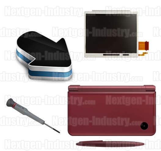 R�paration �cran LCD Bas Nintendo DSi XL