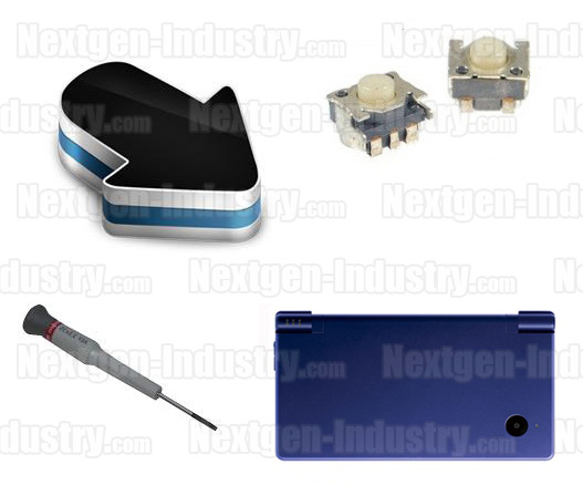R�paration G�chettes Bouton R et L Nintendo DSi / DSi XL
