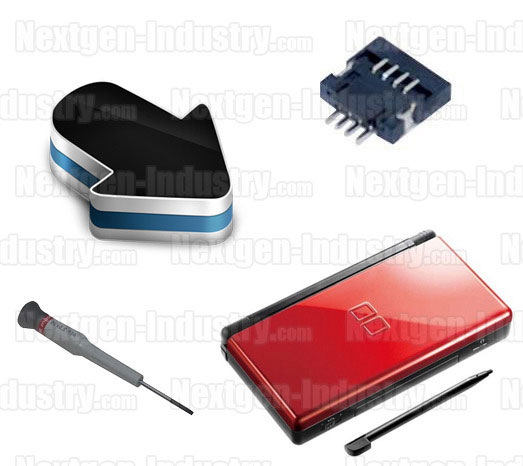 R�paration connecteur P6 �cran tactile Nintendo DS Lite