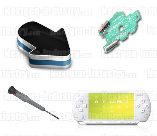 R�paration carte Power on/off PSP Fat