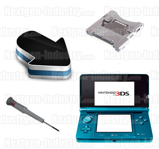 R�paration lecteur de cartes Slot 1 Nintendo 3DS