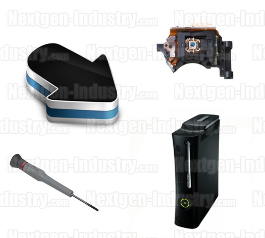 Forfait remplacement bloc optique Xbox 360 HITACHI