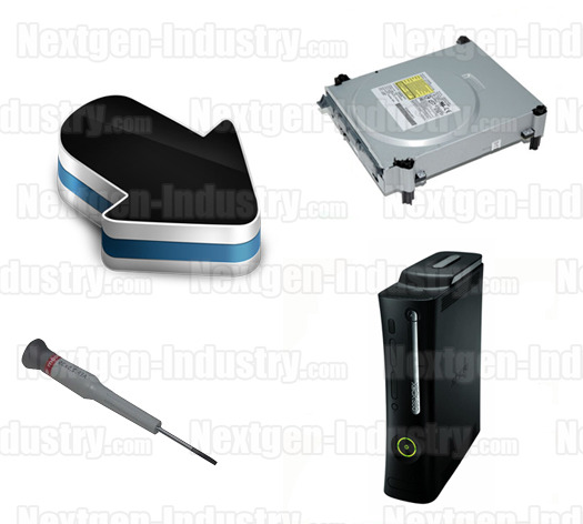 Forfait remplacement + Flash Lecteur Xbox 360