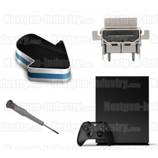 Réparation connecteur port HDMI Xbox One X Réparation connecteur port HDMI Xbox One X