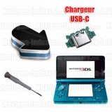 Installation connecteur USB-C chargeur Nintendo 3DS