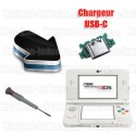 Installation connecteur USB-C chargeur New 3DS