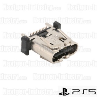 Connecteur port USB-C avant fa&ccedil;ade Ps5