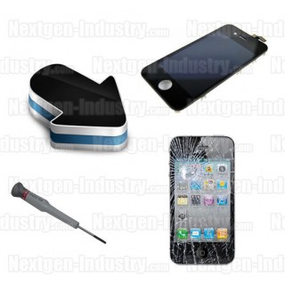 Reparation ecran LCD + vitre tactile iphone 4G
