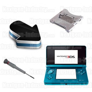 Réparation lecteur de cartes Slot 1 Nintendo 3DS / 3DS XL Réparation lecteur de cartes Slot 1 Nintendo 3DS / 3DS XL