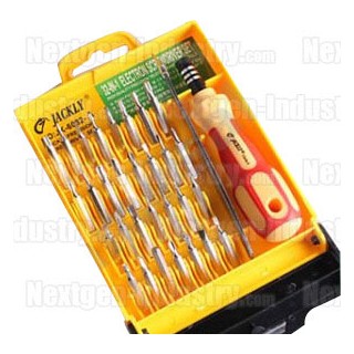 Boîte Outil 32 embouts tournevis torx + brucelle + Trywing