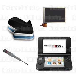 Réparation écran LCD Bas Nintendo 3DS XL