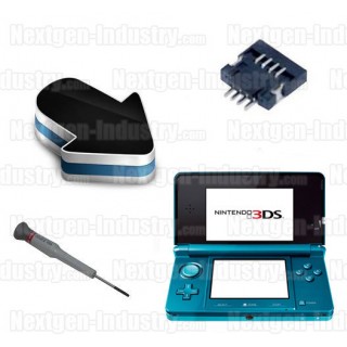 Réparation connecteur tactile joystick P10 ou P12 Nintendo 3DS