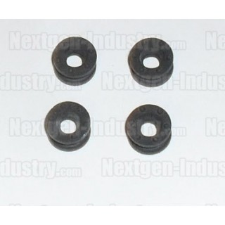 Lot de 4 caoutchoucs support chariot optique ps3