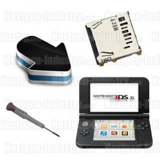 Réparation lecteur SD Nintendo 3DS XL