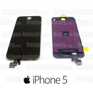 Ecran complet LCD tactile Iphone 5 Noir