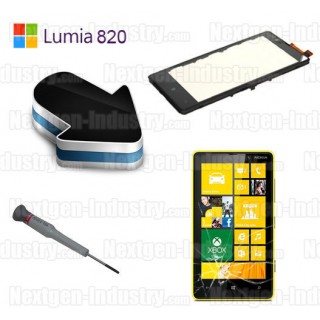 Réparation vitre tactile Nokia Lumia 820 Réparation vitre tactile Nokia Lumia 820