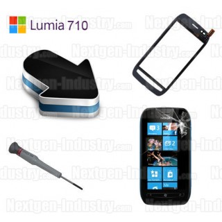Réparation vitre tactile Nokia Lumia 710