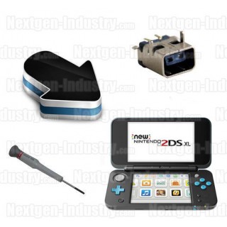 Réparation connecteur prise chargeur Nintendo New 2DS XL