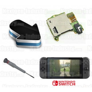 Réparation connecteur prise jack Nintendo Switch