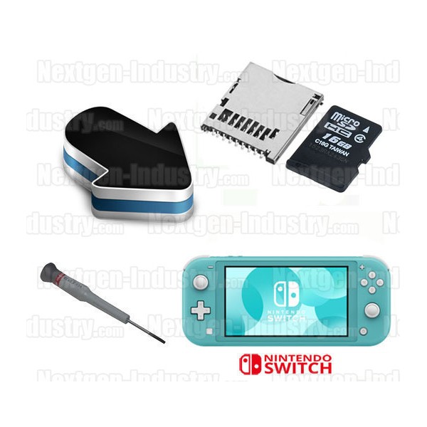 Réparation lecteur carte micro-SD Nintendo Switch Lite