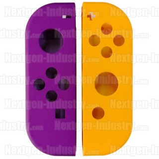 Coque de remplacement Joy-Con Nintendo Violet et Jaune