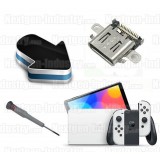 Réparation connecteur alimentation Nintendo Switch OLED